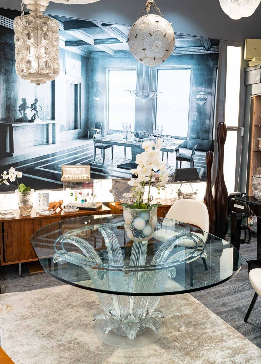 Crystal Lalique Table -photo-4