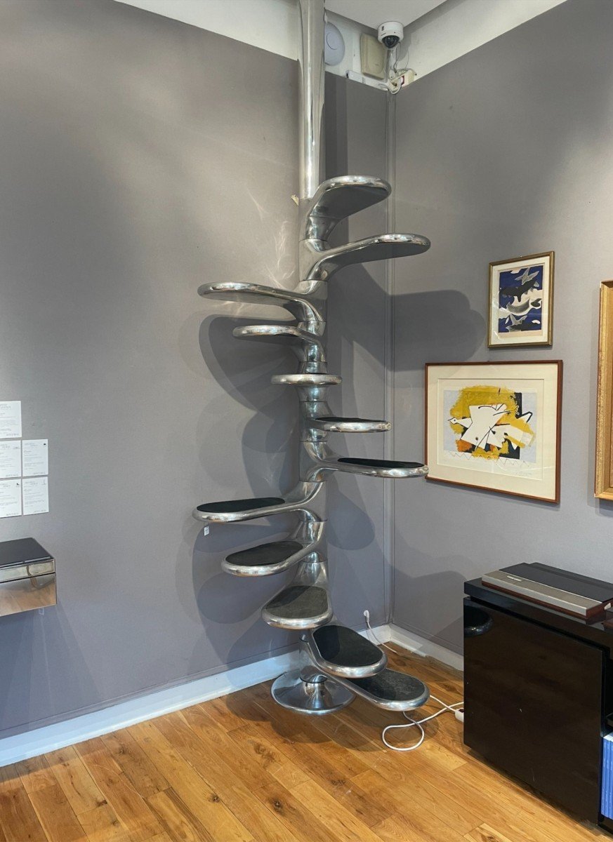 Roger Tallon : Spiral Staircase "module 400", 13 Steps 1965-photo-4