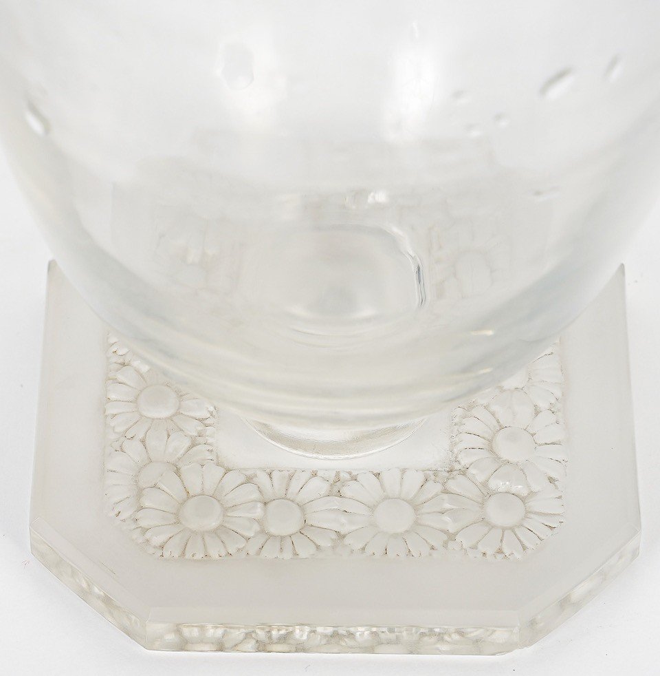  René Lalique (1860-1945): Service "daisies" 1935-photo-4