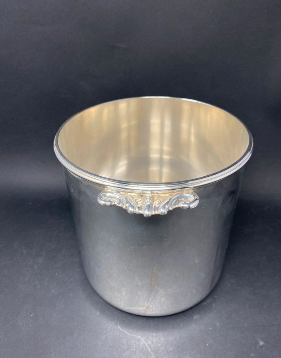 Puiforcat, Silver Metal Champagne Bucket-photo-2