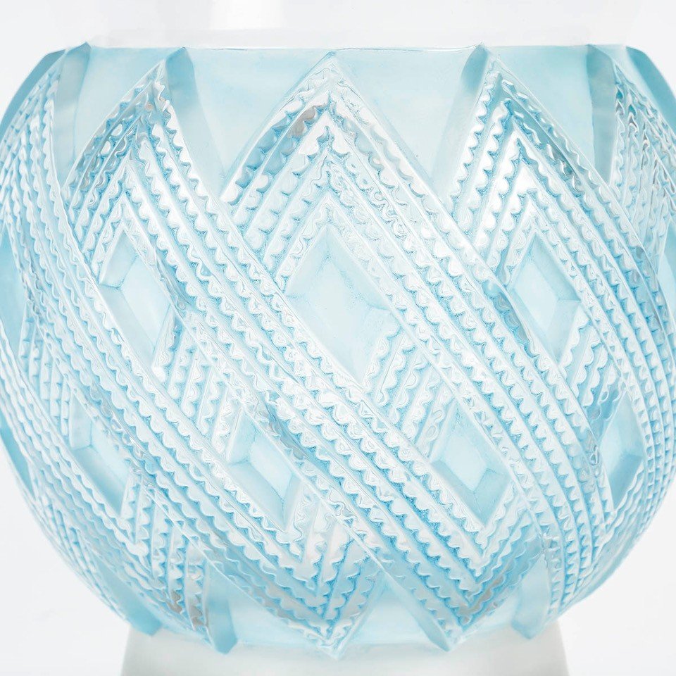 René Lalique ,1935 Entrelacs Vase-photo-3