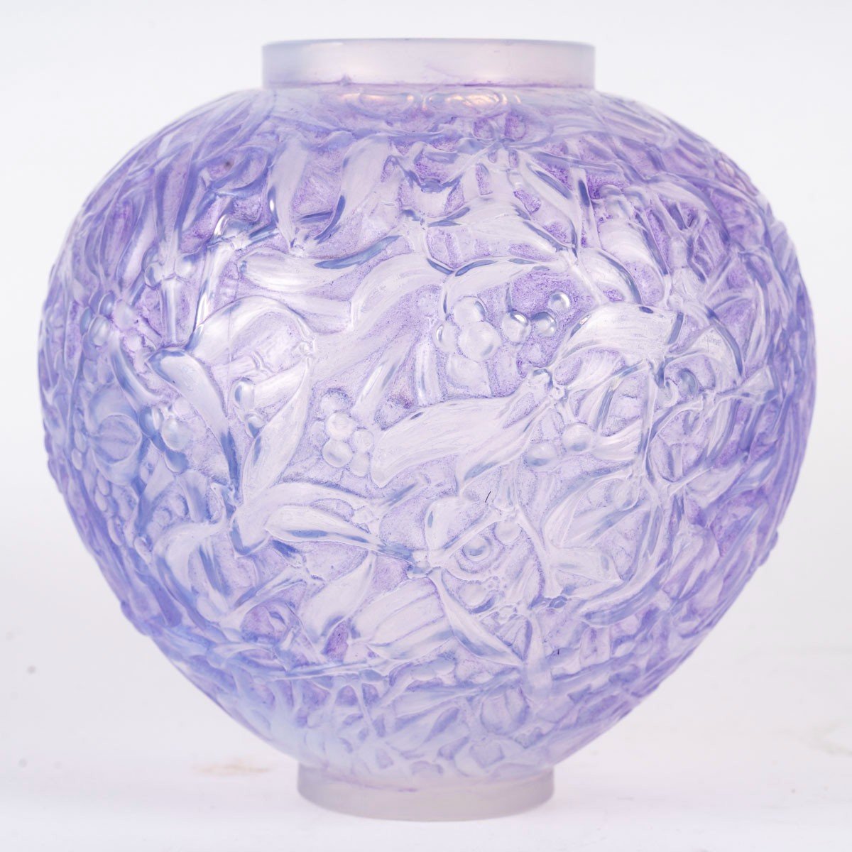 René Lalique ,vase Gui -photo-3