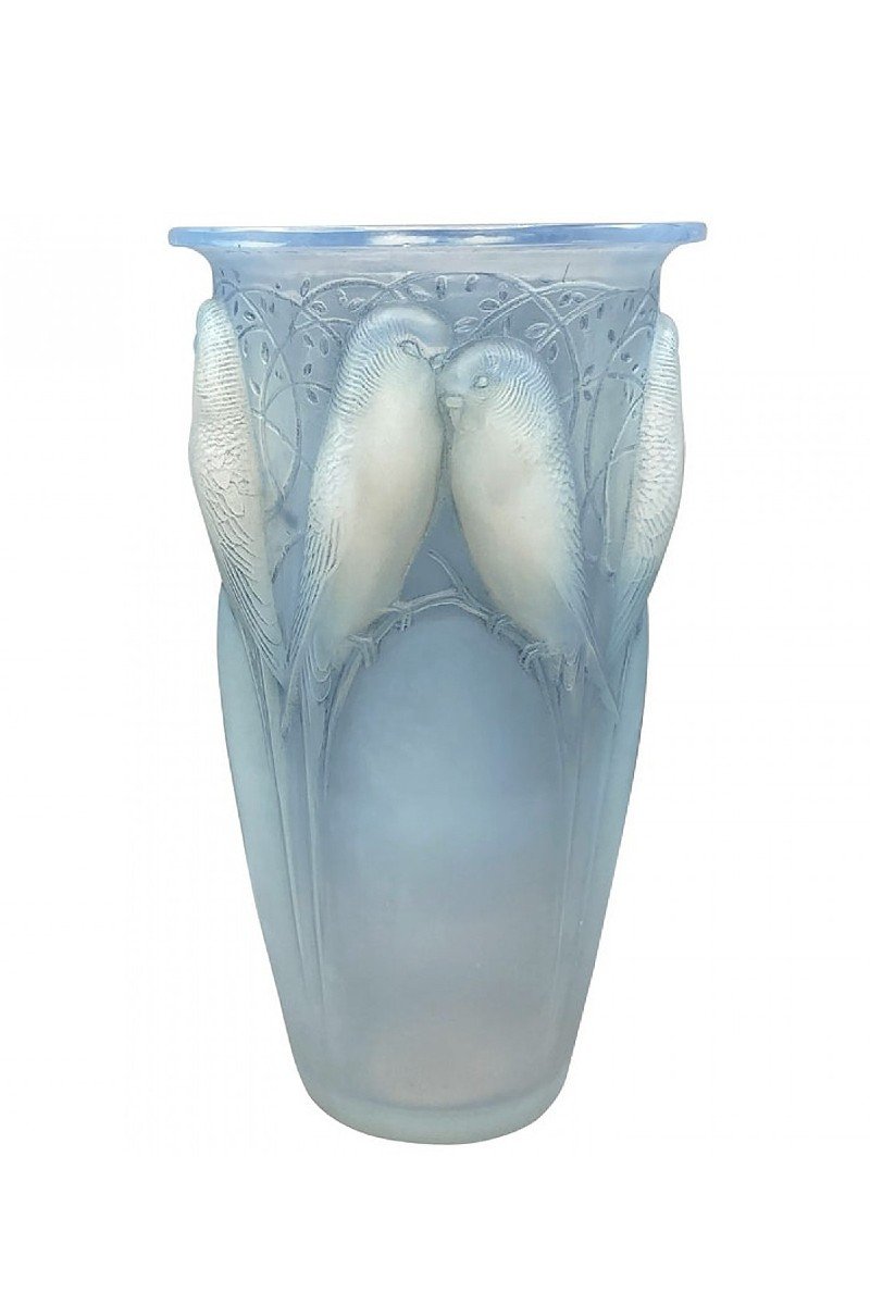  René Lalique-1924 - “ceylan” Opalescent Vase.