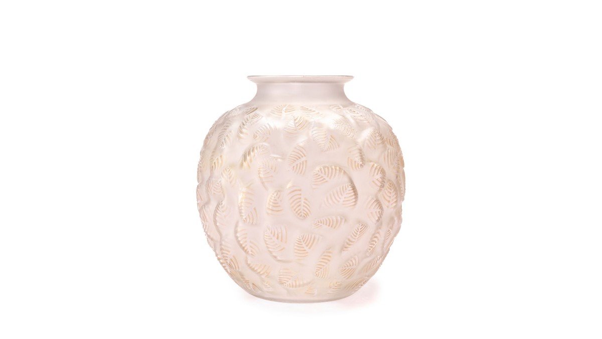 René Lalique  Vase "charmilles" 1926-photo-4