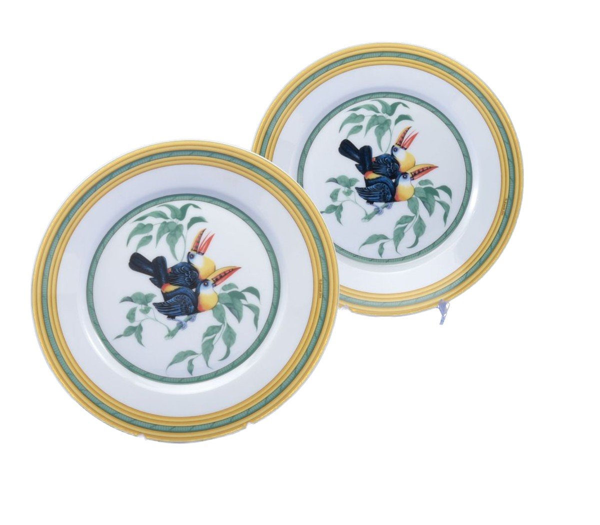 Hermes “les Toucans ” Tea Set-photo-3