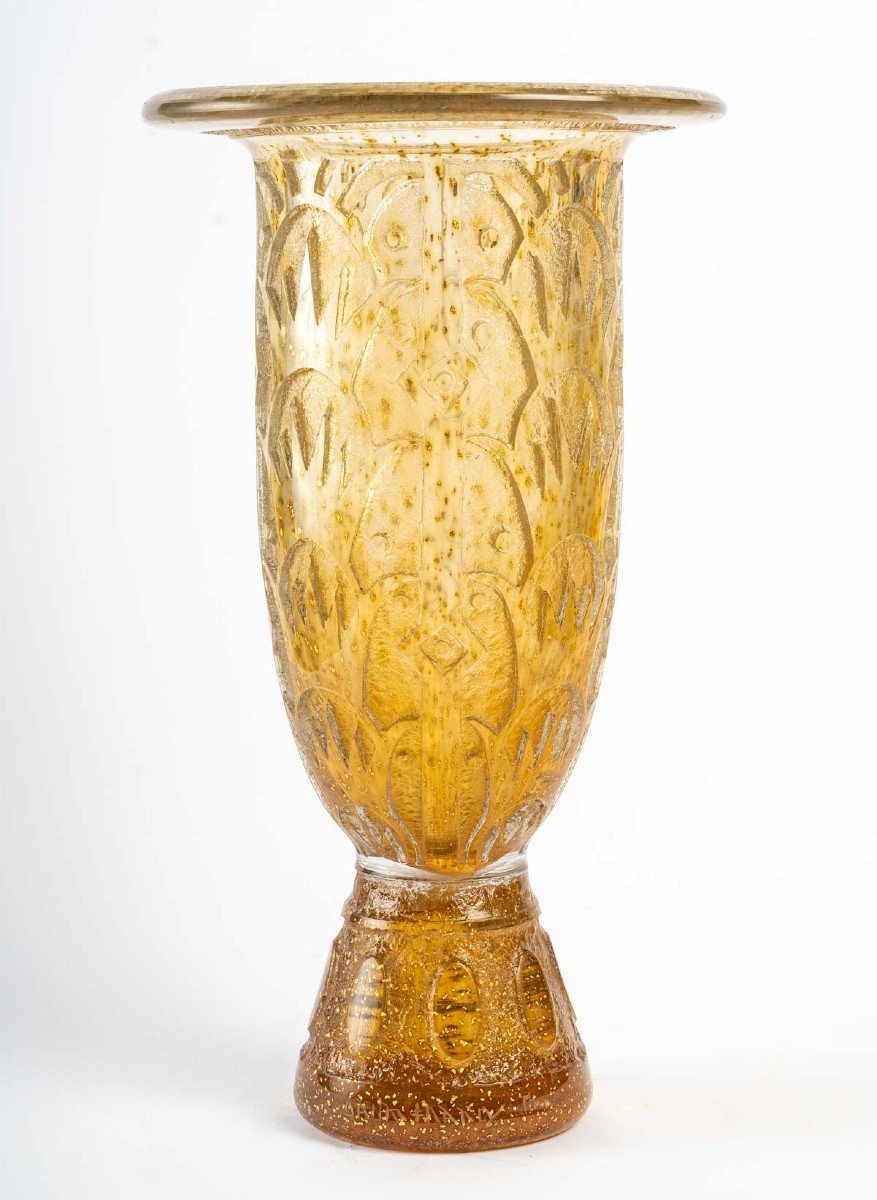 1930 Daum Large Vase