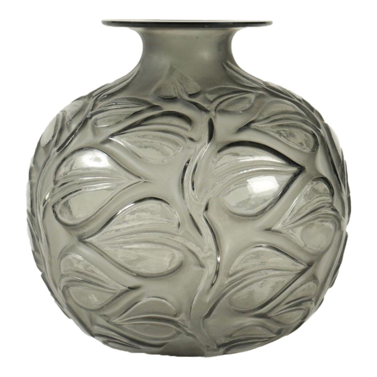 René Lalique (1860-1945) Vase Sophora Gris