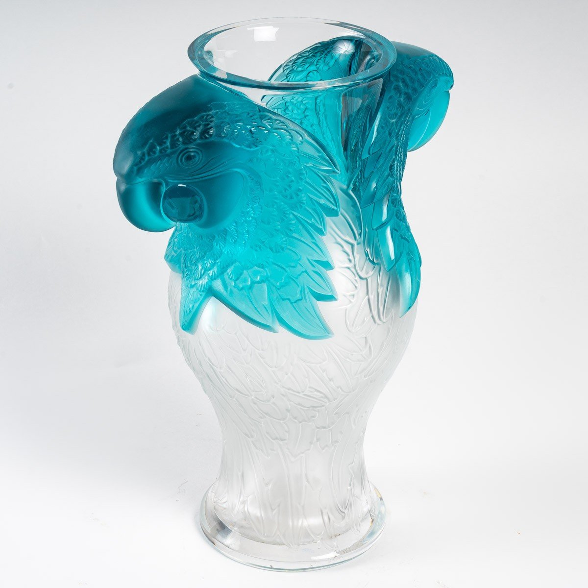 Lalique France "macao" Vase-photo-3