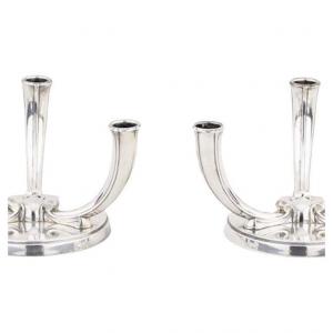 Wolfers: Pair Of Candelabra 3 Lights