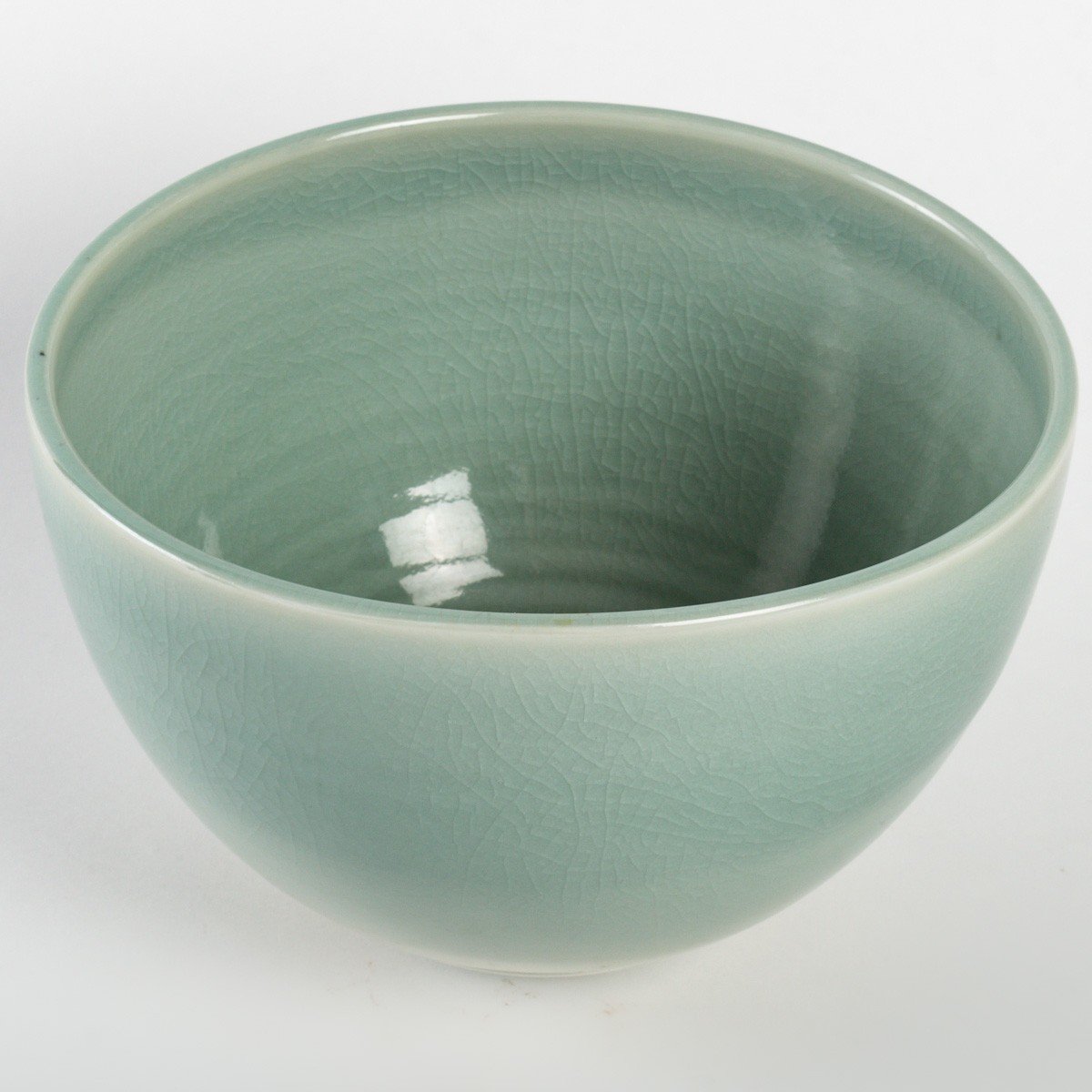 Paul Badié - Large Celadon Ceramic Cup-photo-4