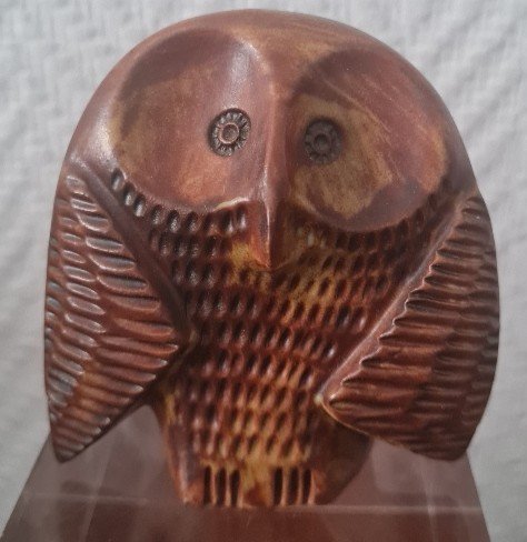 Guy-roland Marcy - Ceramic Owl 50s-60s-photo-3