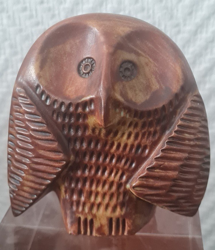 Guy-roland Marcy - Ceramic Owl 50s-60s