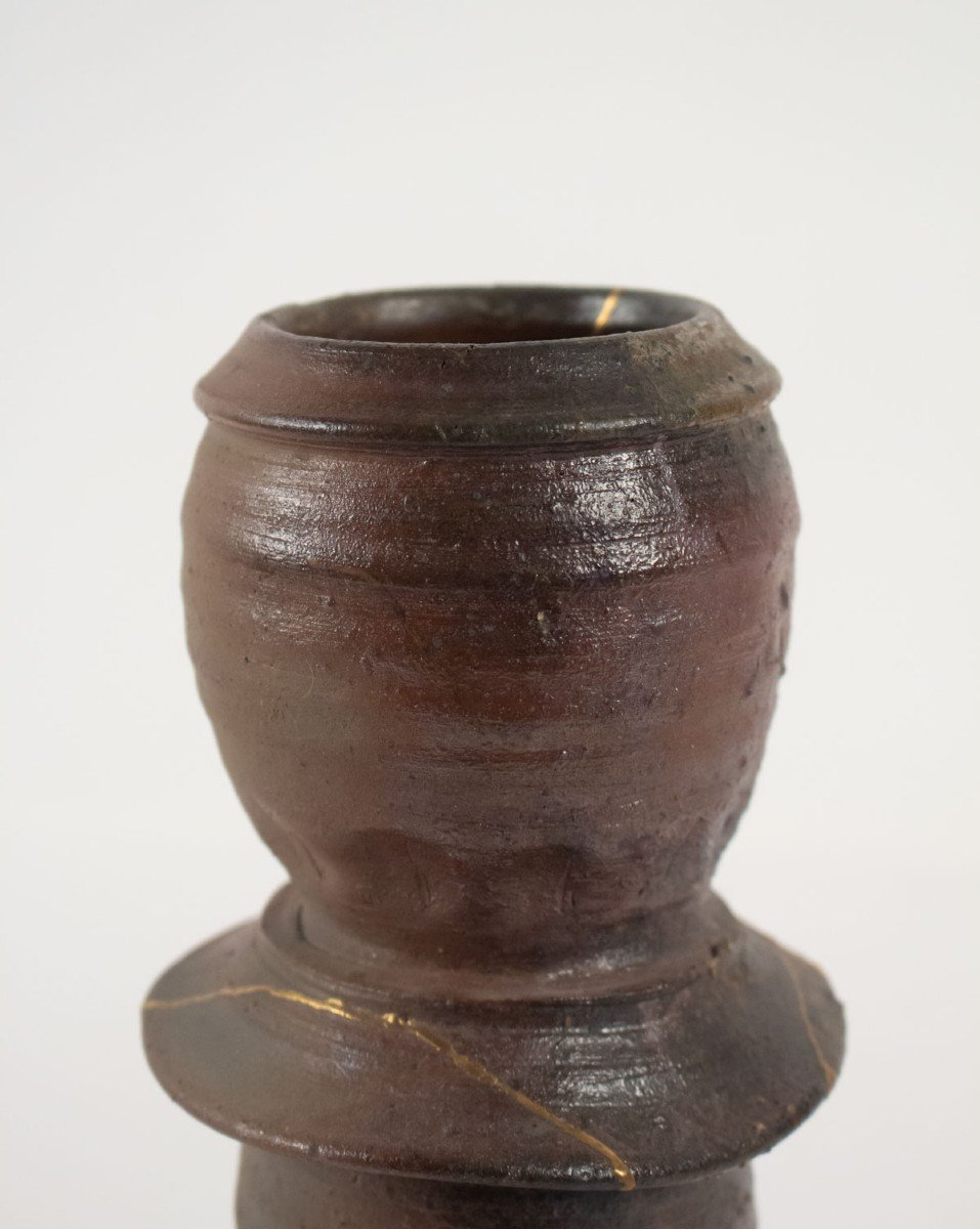 Steen Kepp - Vase En Céramique. Vers 1980-photo-3