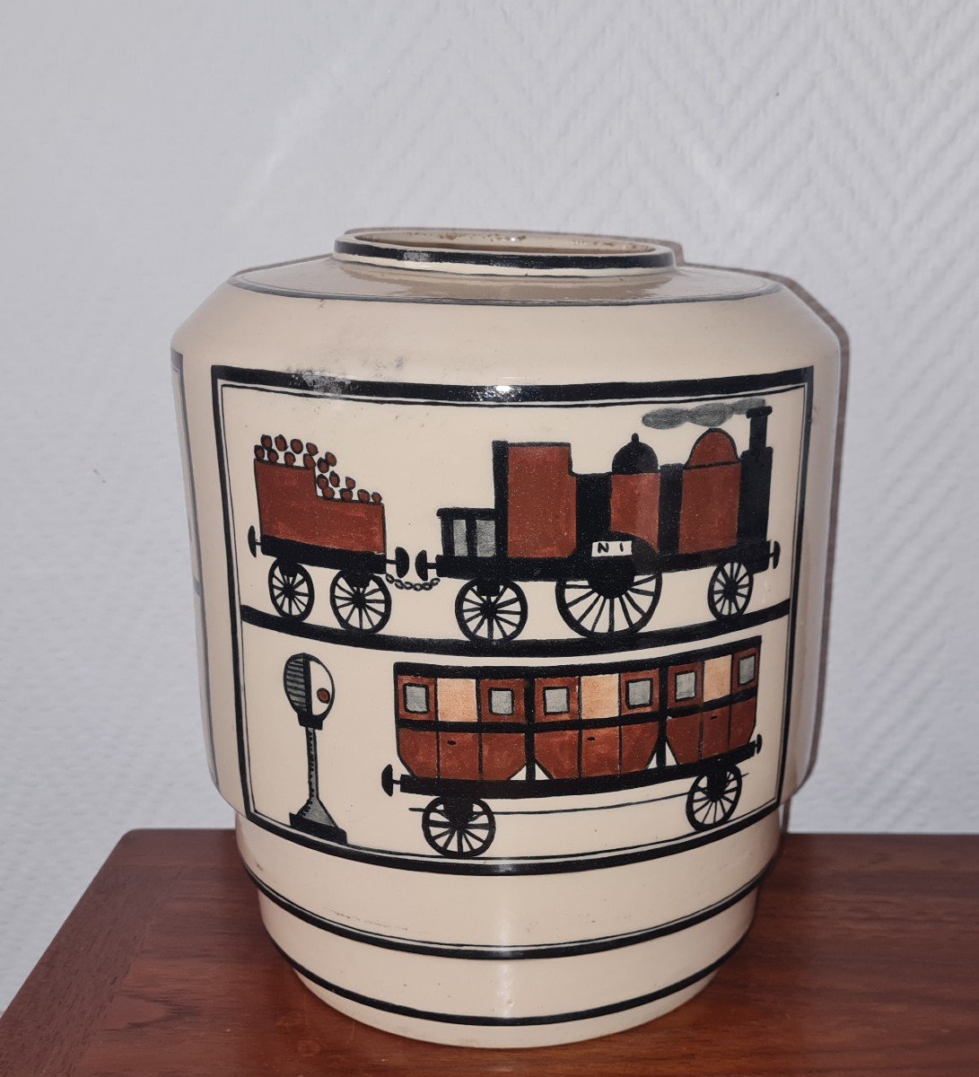 Robert Lallemant - Art Deco Ceramic Vase