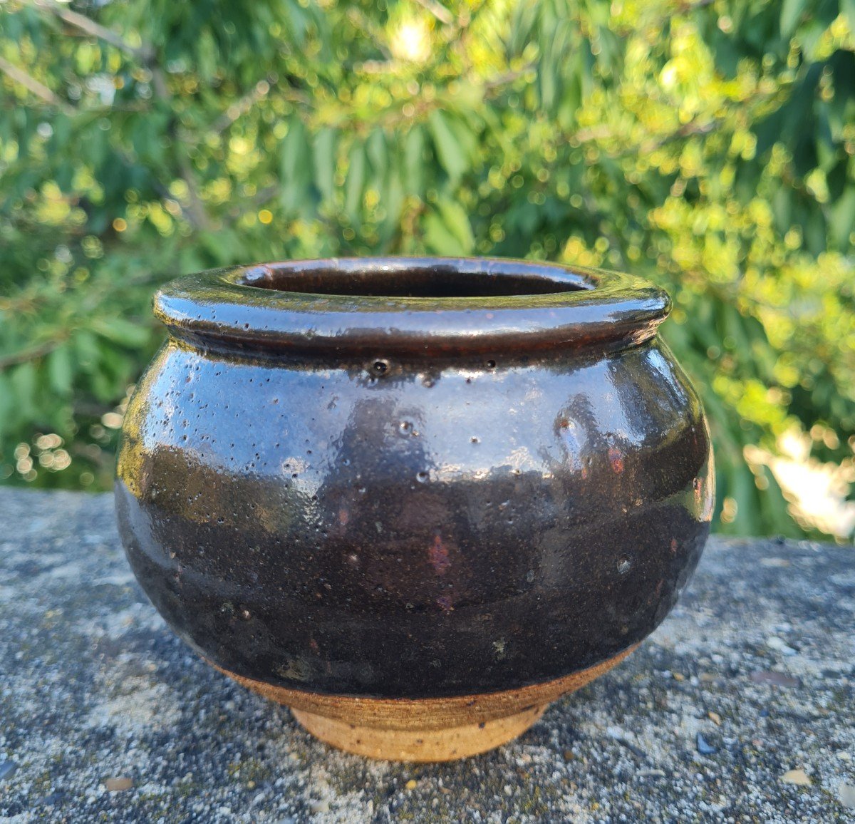 Bernard Leach - Vase En Grès émaillé-photo-4