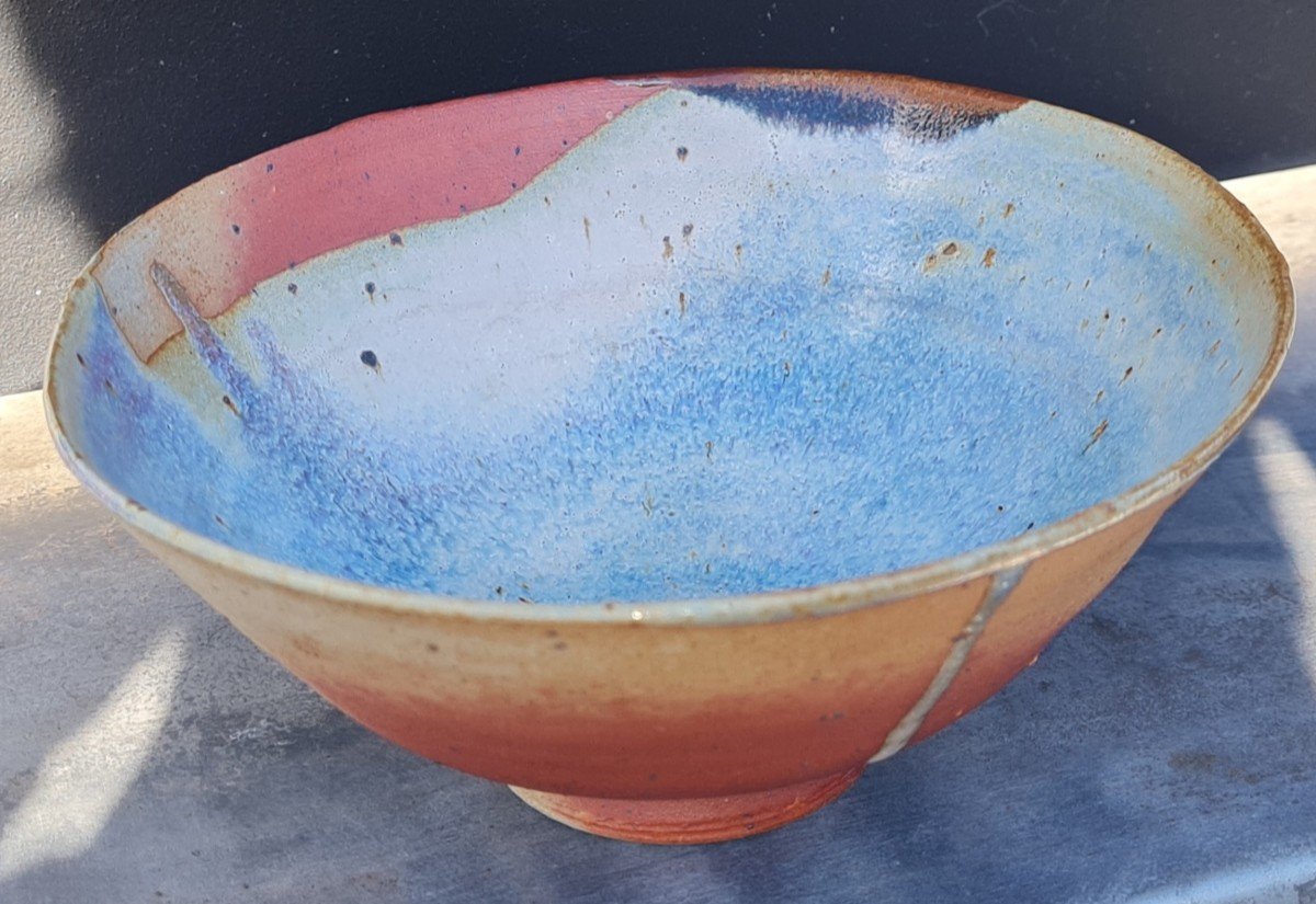 Jean Linard - Wood-fired Enameled Stoneware Cup-photo-2