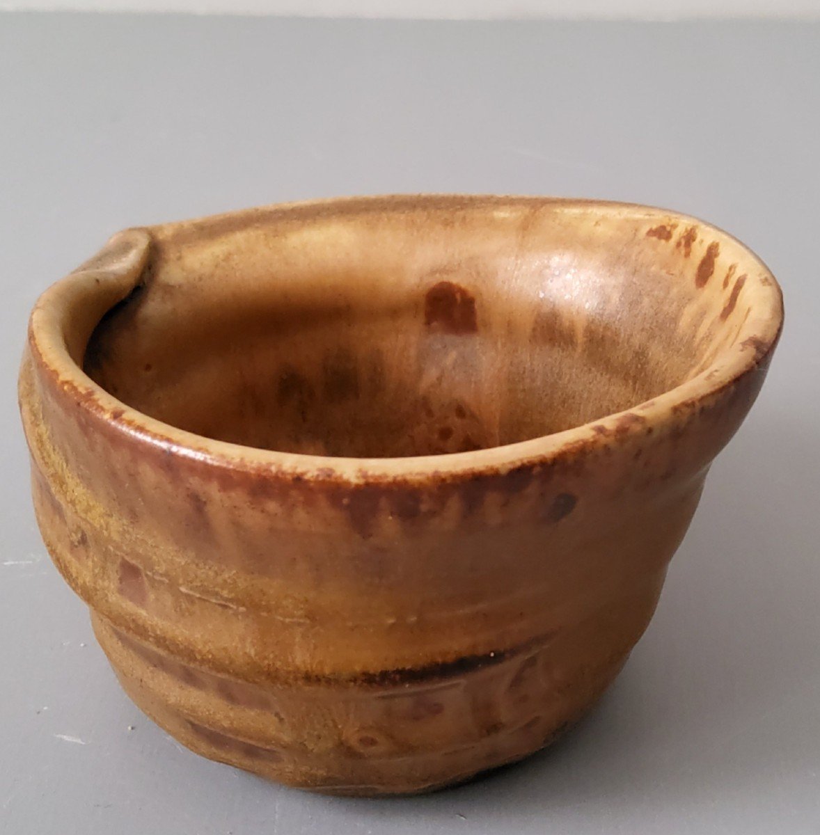 Paul Jeanneney - Ceramic Dented Bowl-photo-3