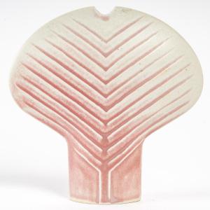 Karl Scheid - Porcelain Vase With Peach Skin Covering