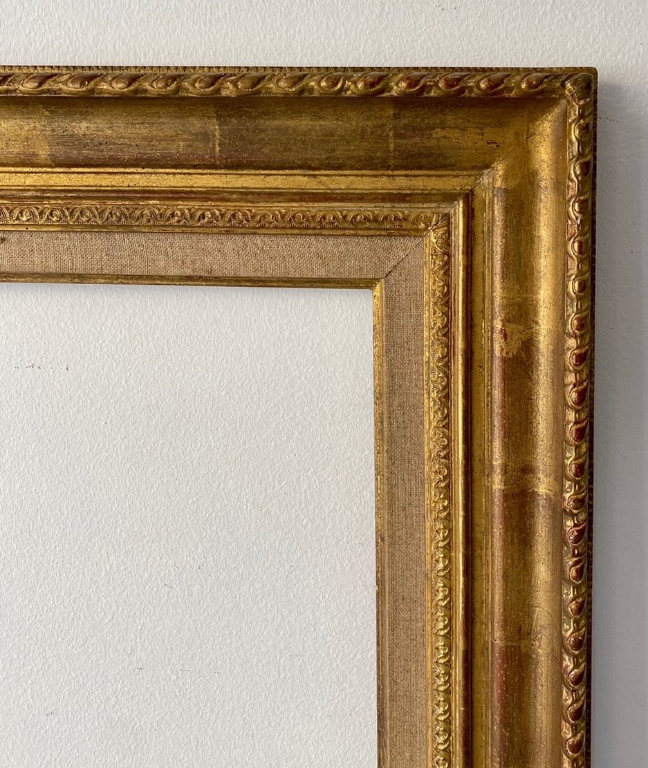 Molded Wooden Frame - 74.00 X 51.00 - Ref 1479-photo-3