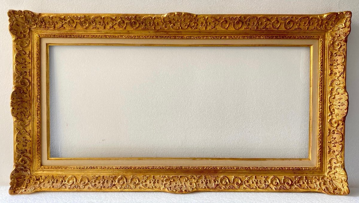 Louis XIV Style Frame - 91.00 X 41.00 - Ref 760-photo-1