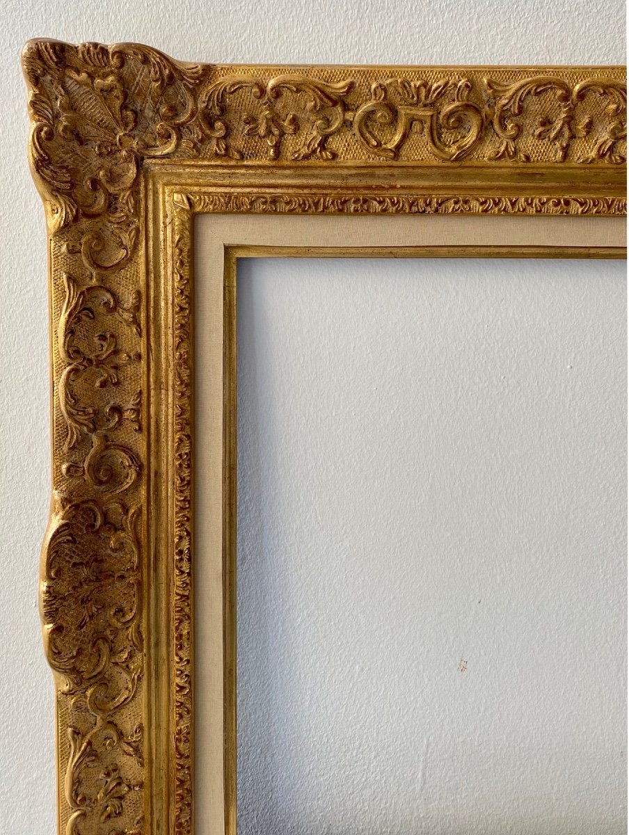 Louis XIV Style Frame - 91.00 X 41.00 - Ref 760-photo-2