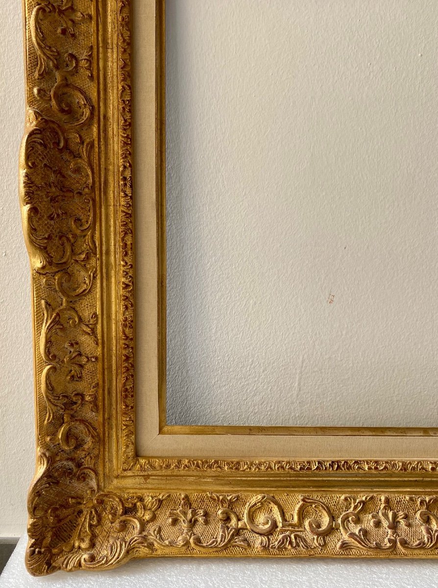 Louis XIV Style Frame - 91.00 X 41.00 - Ref 760-photo-4