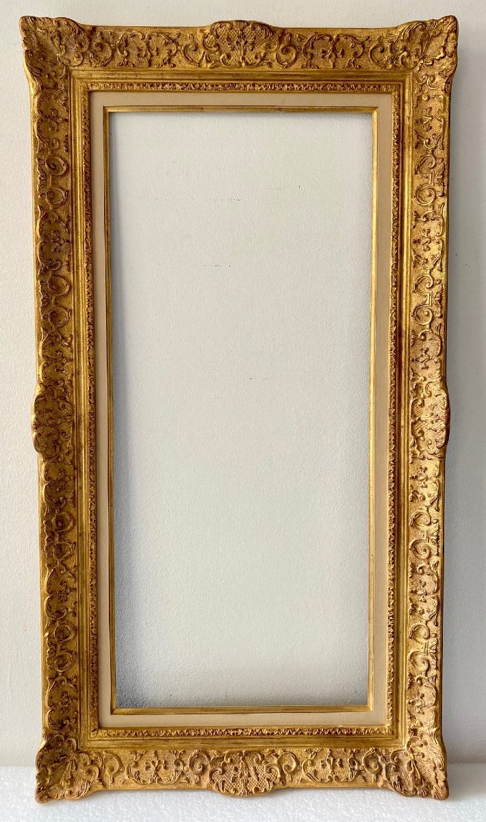 Louis XIV Style Frame - 91.00 X 41.00 - Ref 760-photo-6