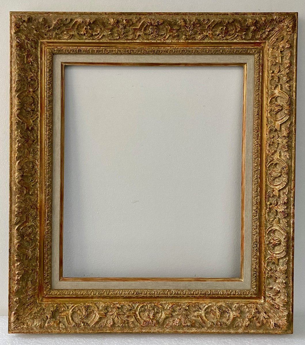 Louis XIV Style Frame - 56.10 X 44.50 - Ref - G 060-photo-1