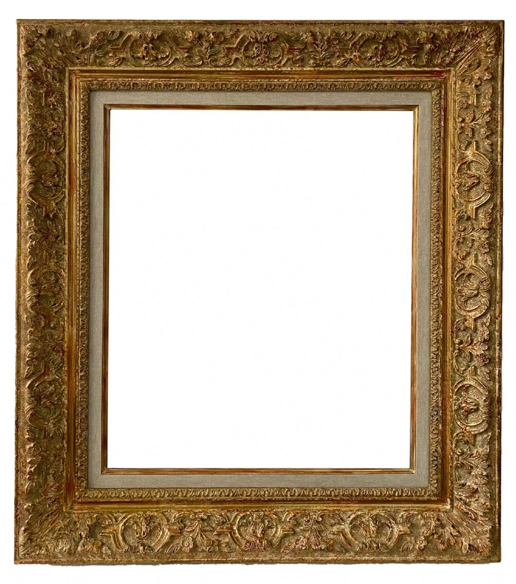 Louis XIV Style Frame - 56.10 X 44.50 - Ref - G 060