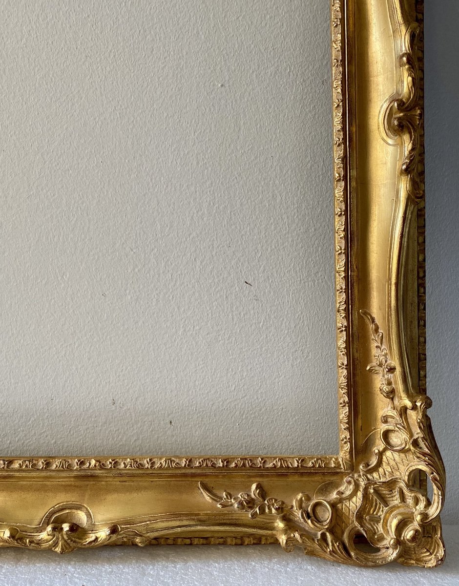 Louis XV Style Frame - 52.40 X 44.40 - Ref - G046-photo-5