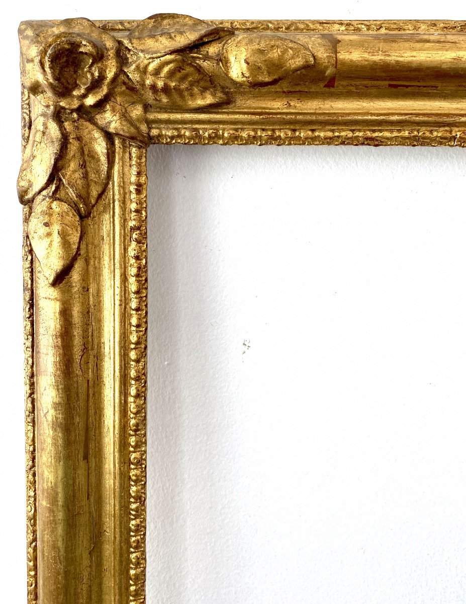 Golden Wood Frame - 65.40 X 52.10 - Ref - 425-photo-2