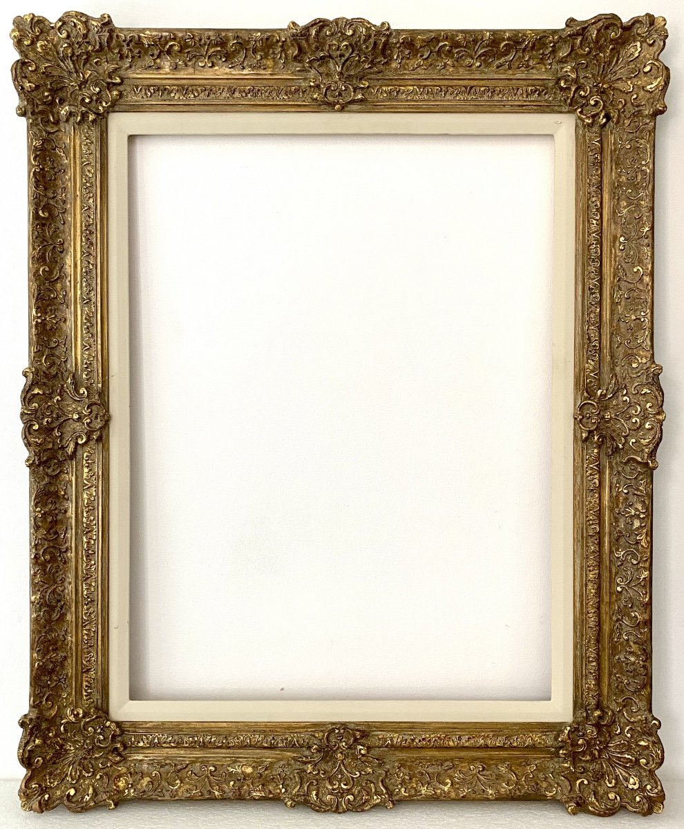 Louis XIV Style Frame - 73.40 X 54.40 - Ref -1566-photo-1