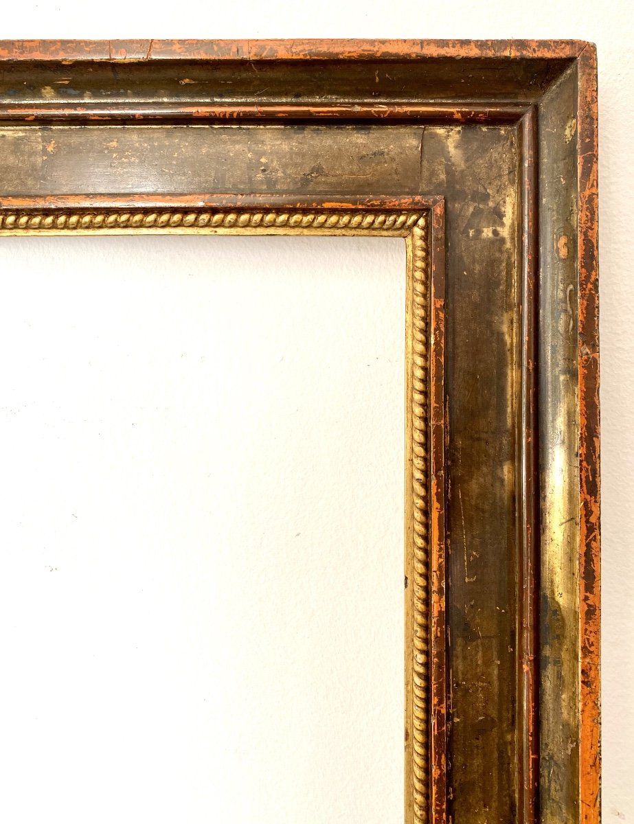 Golden Wood Frame - 36.20 X 27.00 - Ref - 1676-photo-3