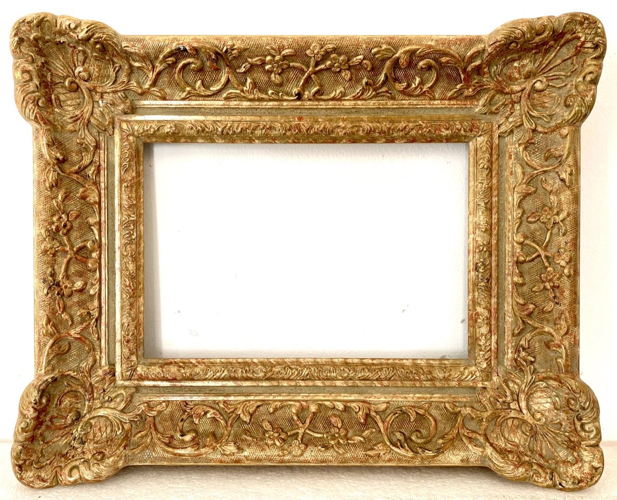 Louis XIV Style Frame - 31.30 X 22.00 - Ref - 1689-photo-1