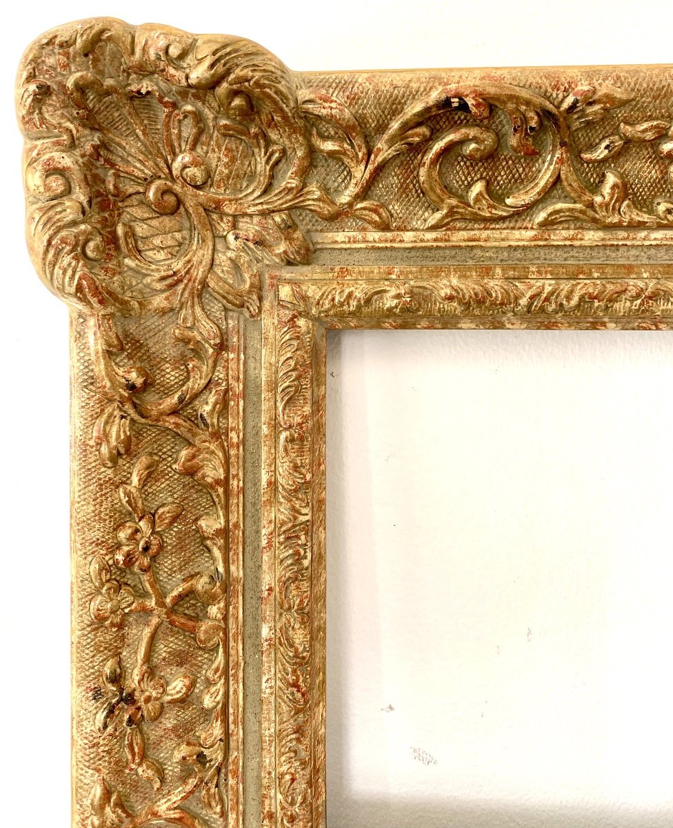 Louis XIV Style Frame - 31.30 X 22.00 - Ref - 1689-photo-2