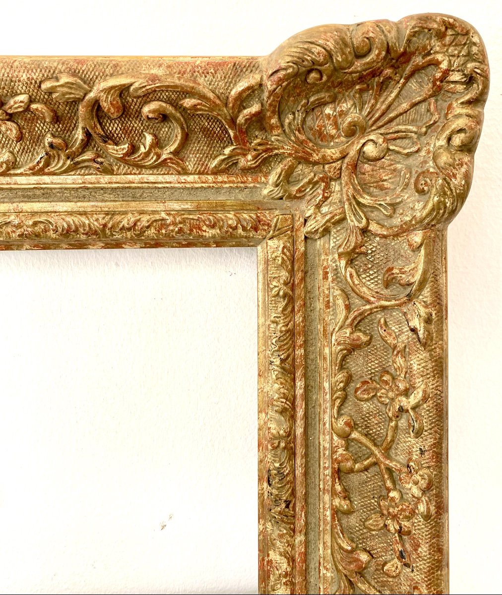 Louis XIV Style Frame - 31.30 X 22.00 - Ref - 1689-photo-3