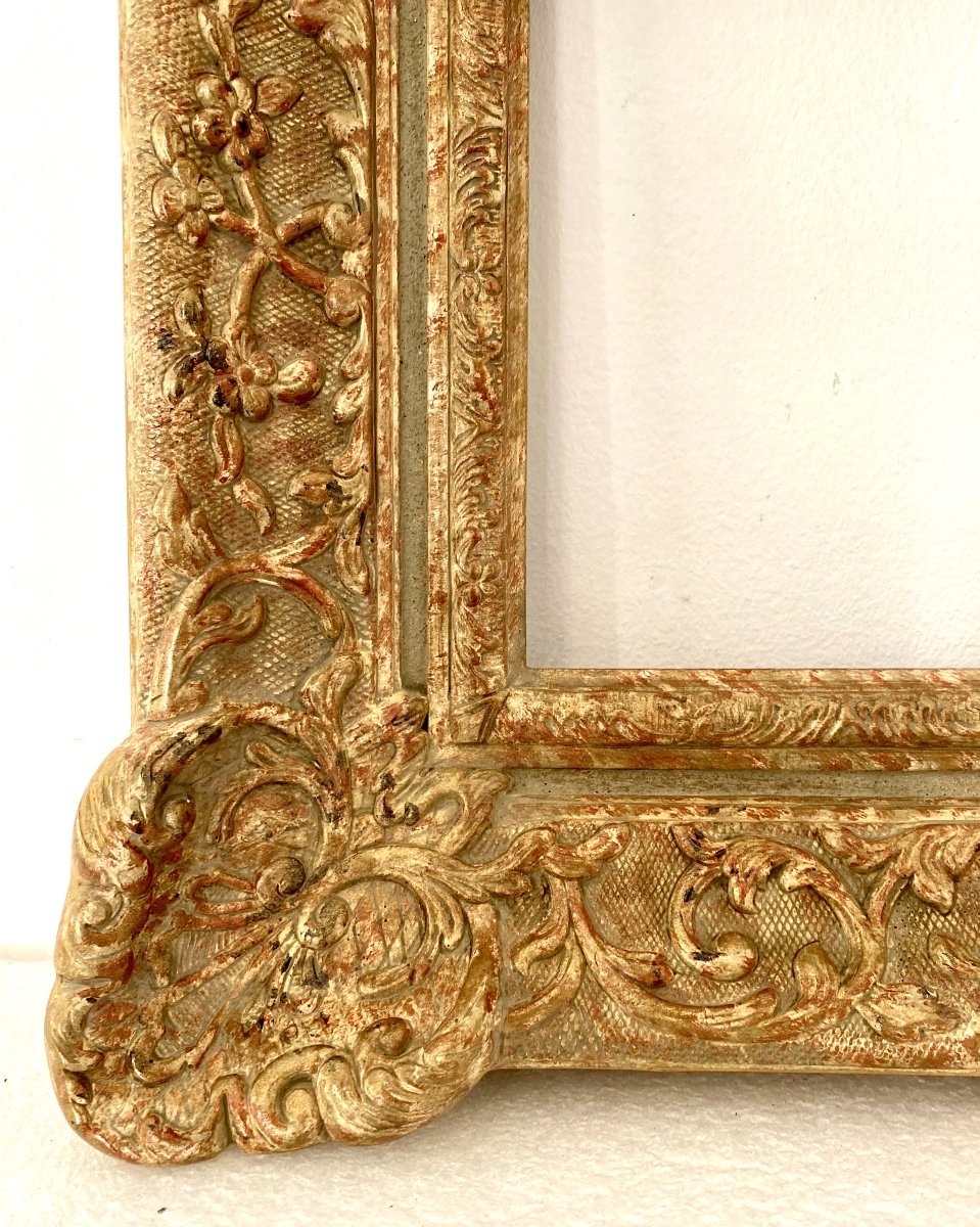 Louis XIV Style Frame - 31.30 X 22.00 - Ref - 1689-photo-4