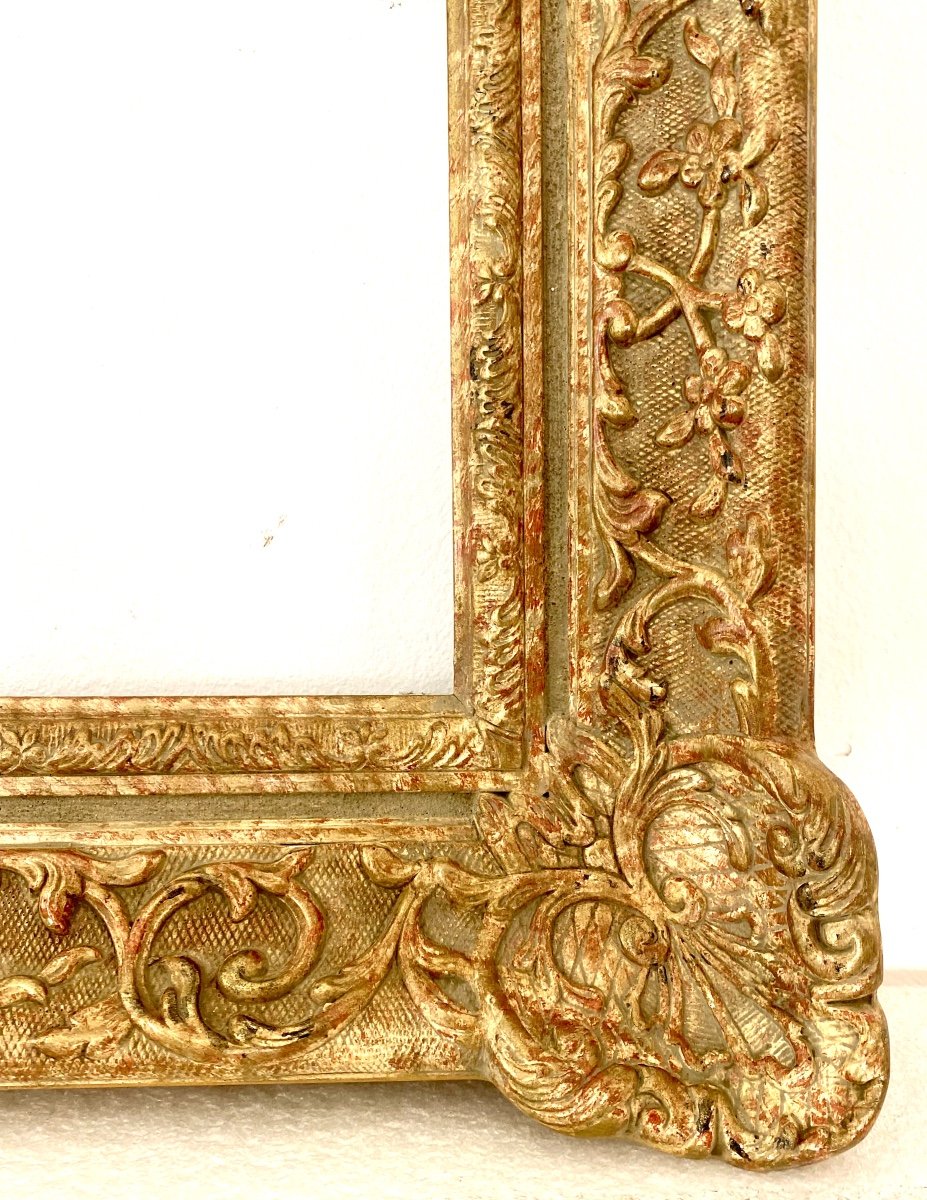 Louis XIV Style Frame - 31.30 X 22.00 - Ref - 1689-photo-5