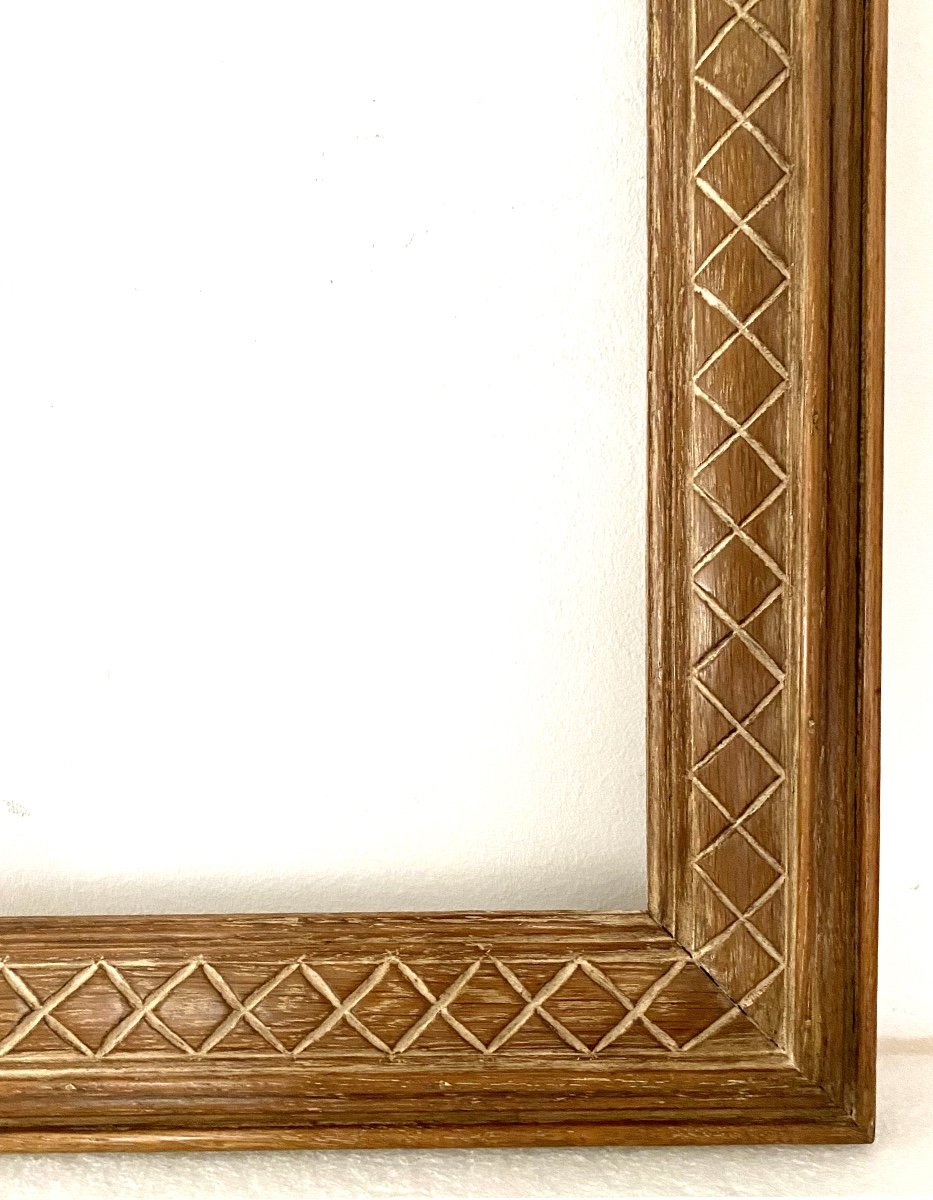 Carved Wooden Frame - 42.00 X 32.20 - Ref - 1699-photo-5