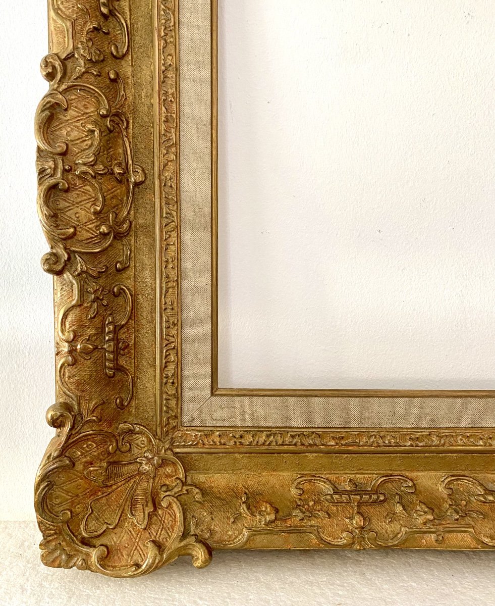Louis XIV Style Frame - 83.00 X 36.50 - Ref- 1705-photo-4