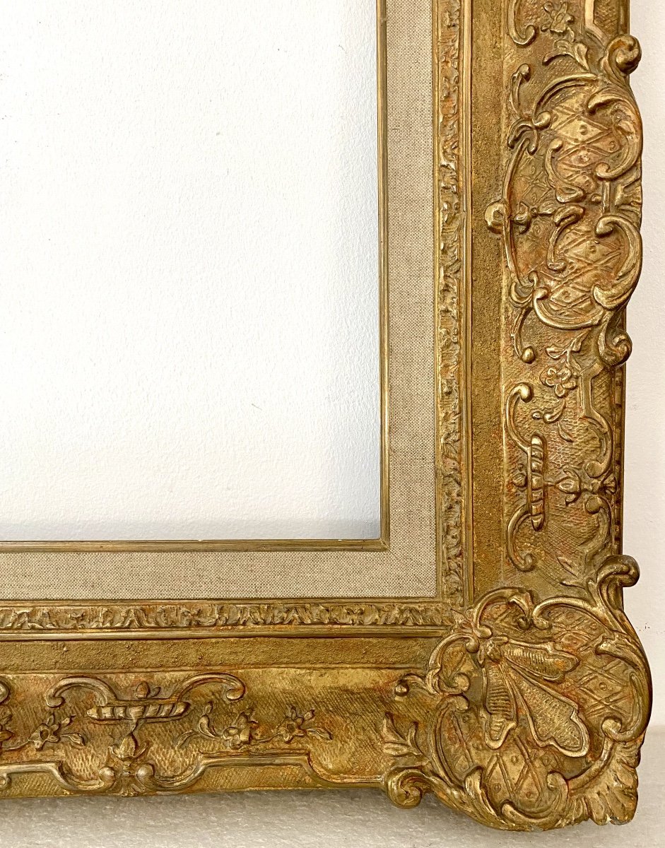 Louis XIV Style Frame - 83.00 X 36.50 - Ref- 1705-photo-5