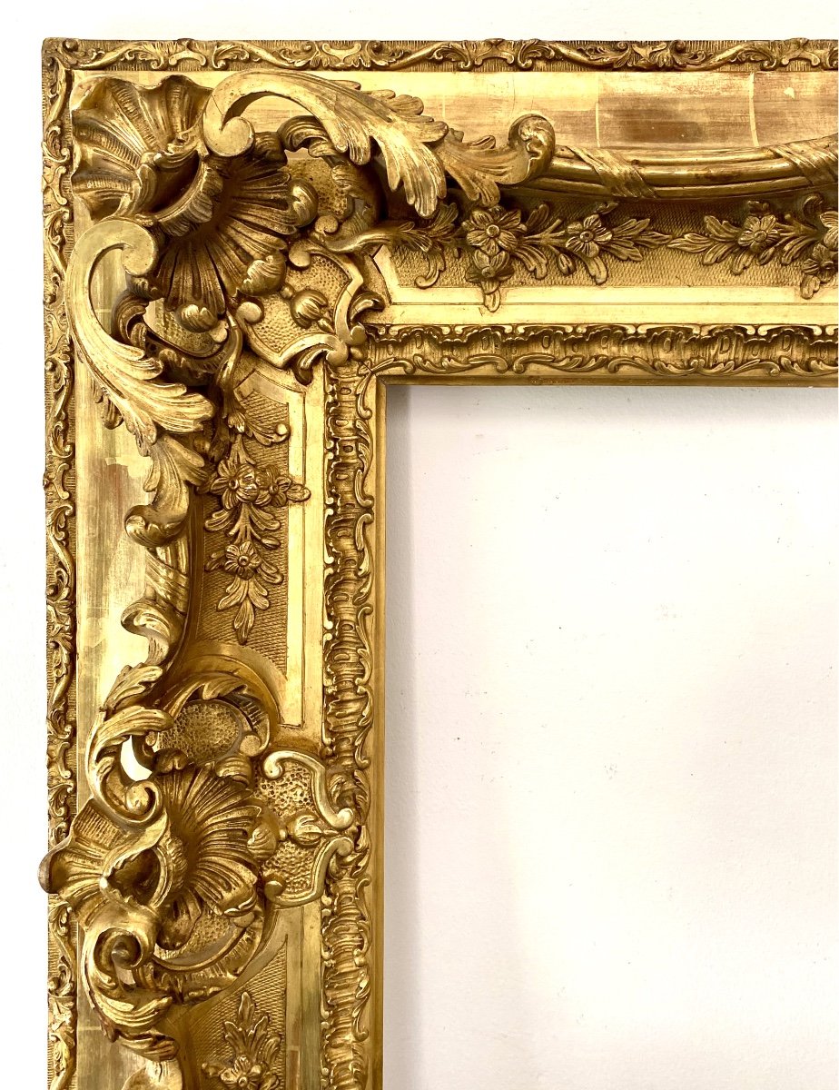  Louis XV Style Frame - 75,00 X 52,00 - Ref - 1709 -photo-2