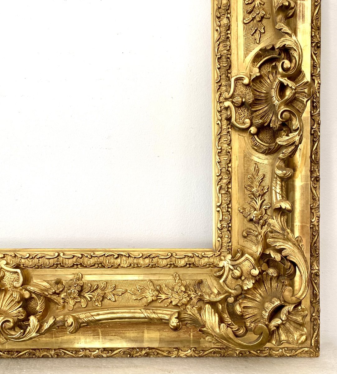  Louis XV Style Frame - 75,00 X 52,00 - Ref - 1709 -photo-5