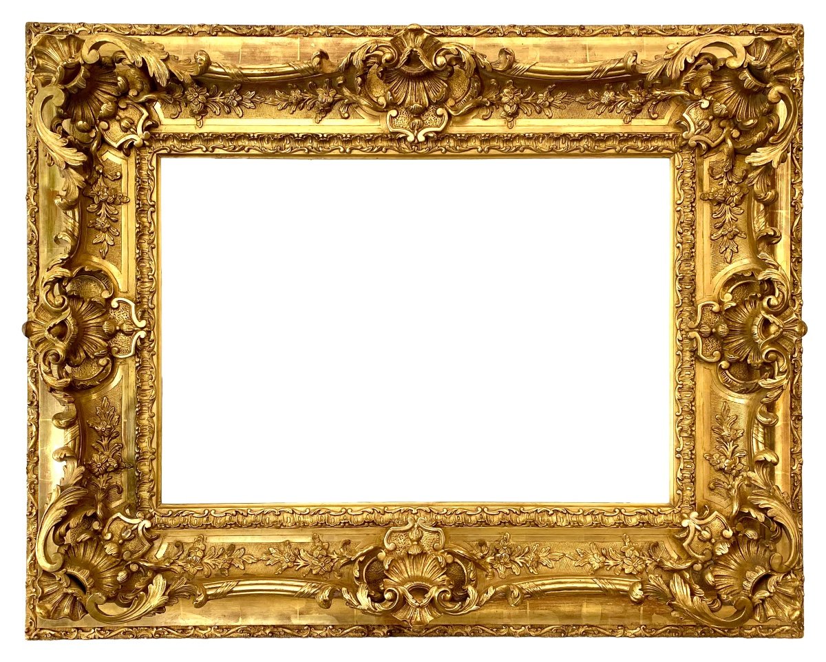  Louis XV Style Frame - 75,00 X 52,00 - Ref - 1709 