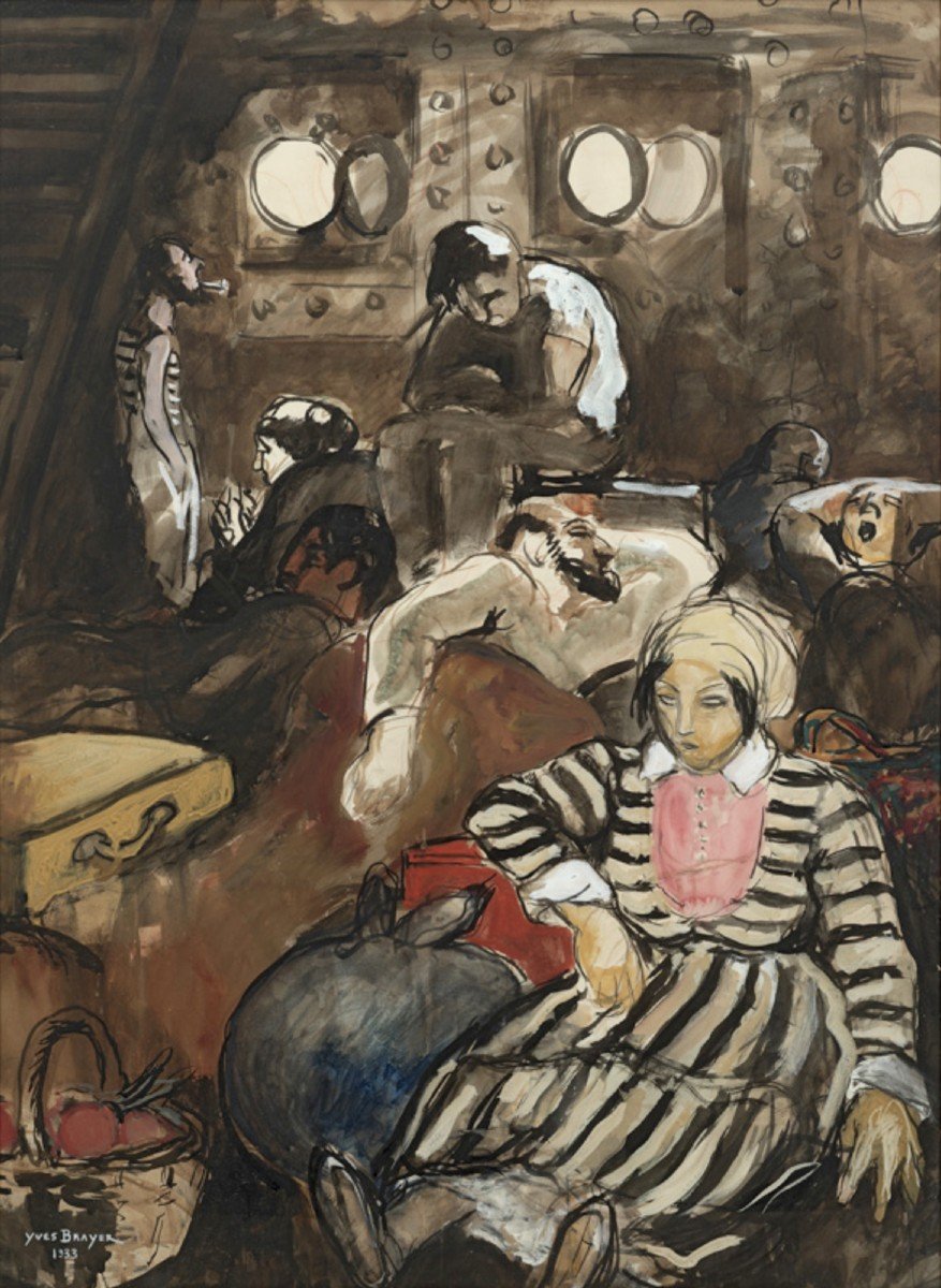 Yves Brayer, Les Migrants