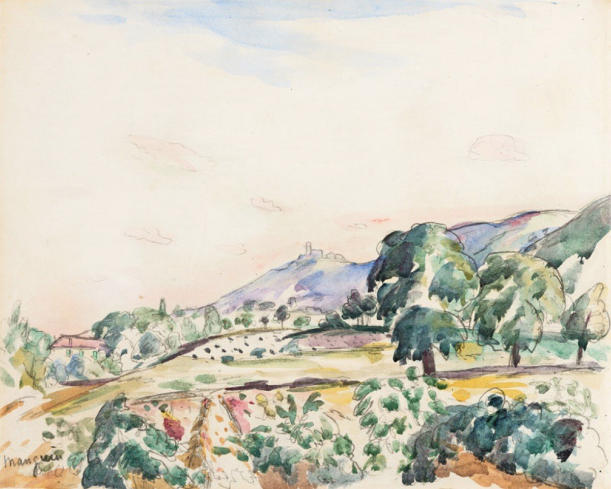 Henri Manguin, Paysage De Gassin, 1924