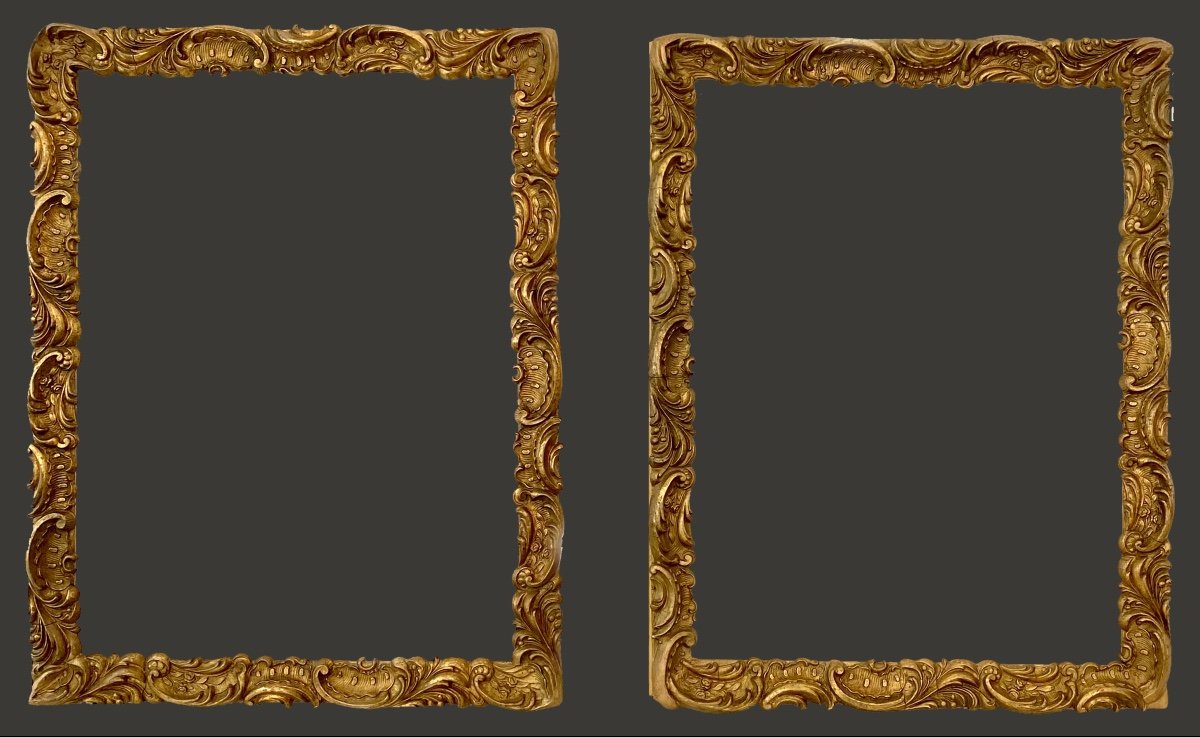 Baroque Style Frame - 40.70 X 30.50 - Ref - 2027-photo-2