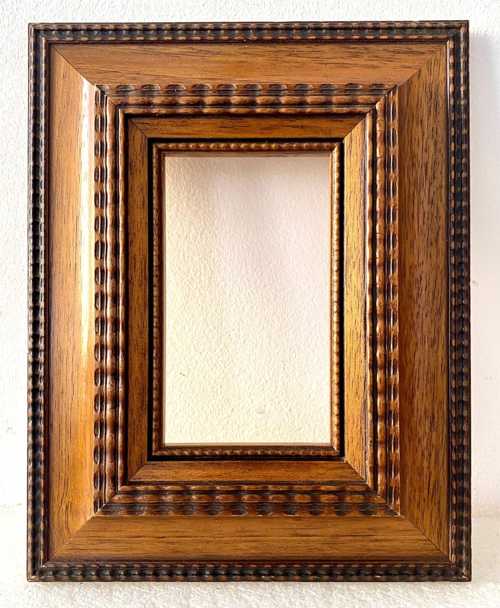 Guilloché Wooden Frame - 17.30 X 11.00 - Ref - 2032-photo-2