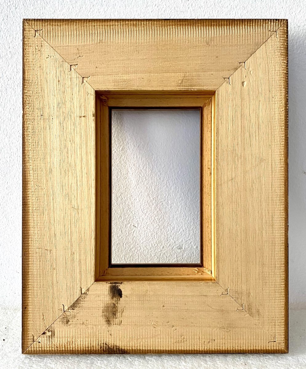 Guilloché Wooden Frame - 17.30 X 11.00 - Ref - 2032-photo-3