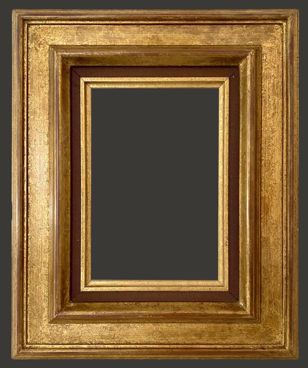 Golden Wood Frame - 24.50 X 16.30 - Ref - 2046-photo-2